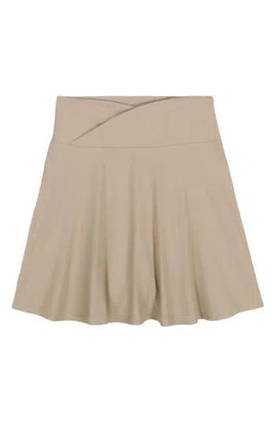Nautica Kids' Crossover Performance Scooter Skort In Brown