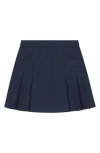Nautica Kids' Scooter Scoop Pleated Skort In Navy