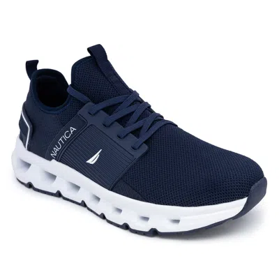 Nautica Lace-up Sneaker In Blue