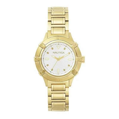 Nautica Ladies' Watch  Napcpr004 ( 36 Mm) Gbby2 In Gold