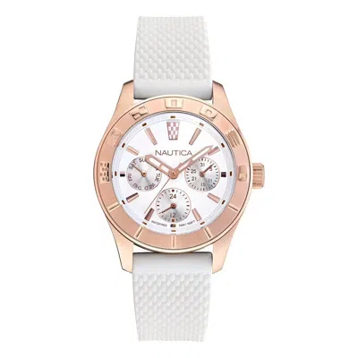 Nautica Ladies' Watch  Nappbs034 Gbby2 In White