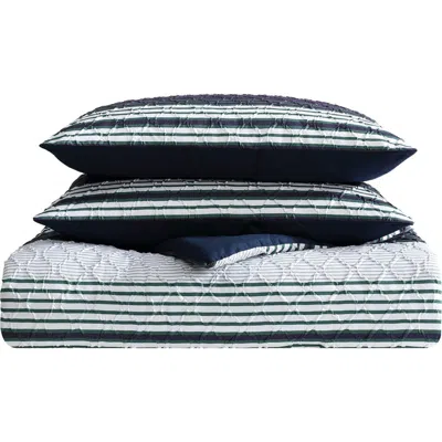 Nautica Lakefront 8-piece Bedding Set In Navy/green