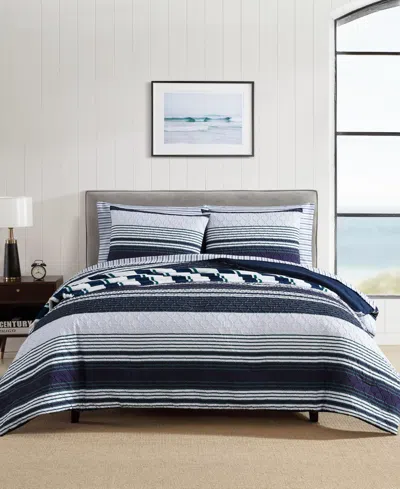 NAUTICA LAKEFRONT EMBOSSED 8-PC. COMFORTER SET, KING