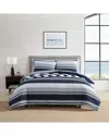 Nautica Lakefront Embossed Printed Comforter Set In Multi