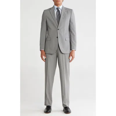 Nautica Light Grey Mélange Suit In Gray