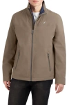 Nautica Lightweight Stretch Water Resistant Golf Jacket In Taupe