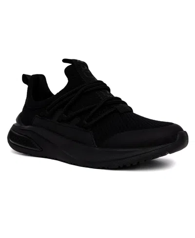 Nautica Kids' Little And Big Boys Swimm Athletic Sneakers In Black