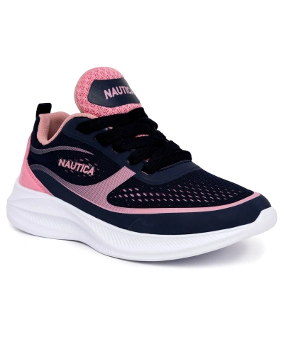Nautica Kids' Little And Big Girls Galey Athletic Sneakers In Navy