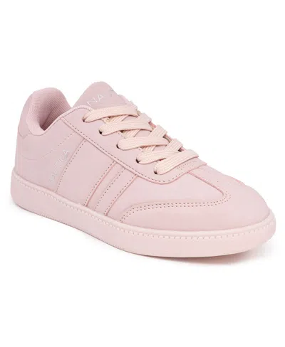 Nautica Kids' Little And Big Girls Scott Casual Sneakers In Blush Tonal