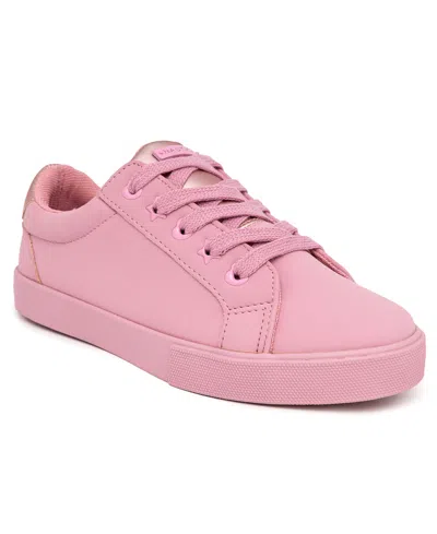 Nautica Kids' Little And Big Girls Steam Lace Up Sneakers In Pink