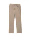 Nautica Husky Boys Twill Pant In Brown
