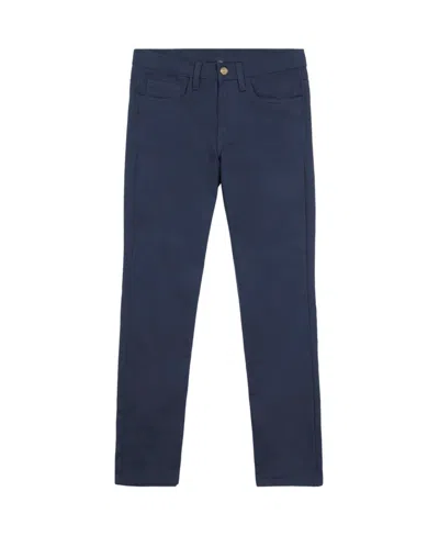 Nautica Kids' Little Boys Uniform 5 Pocket Stretch Twill Pants In Blue