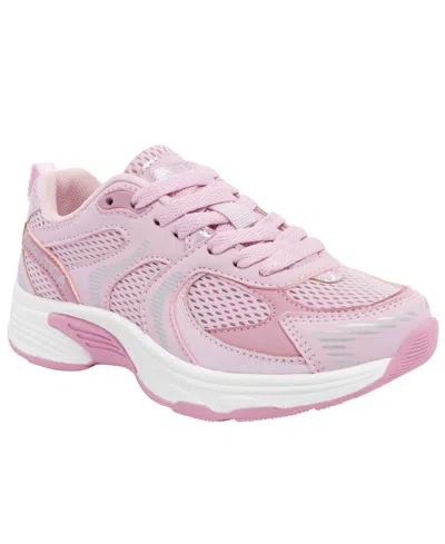 Nautica Kids' Little Girls' Chunky Lace-up Sneaker In Pink