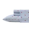 Nautica Lobster Walk Blue Queen Sheet Set In Blue