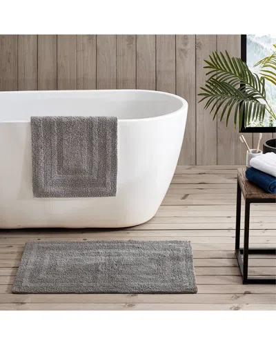 NAUTICA NAUTICA LOGAN 2PC CHROME BATH RUG SET