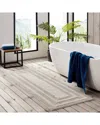 Nautica Logan Parchment Bath Rug In Beige