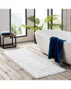 Nautica Logan White Bath Rug In White