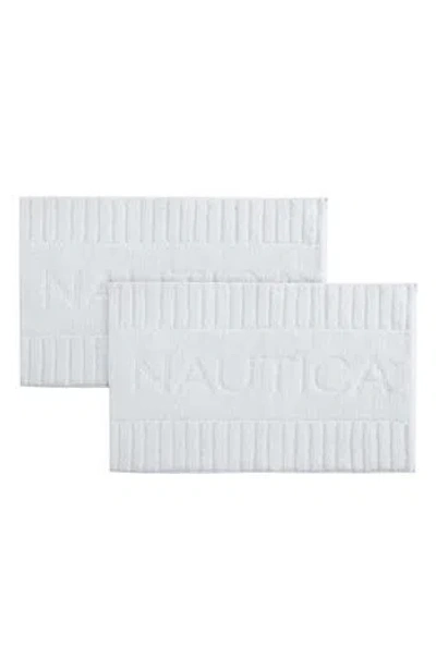 NAUTICA NAUTICA LOGO BATH RUG