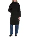Nautica Long Coat In Black