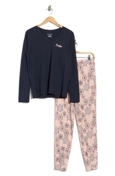 Nautica Long Pajamas In Multi