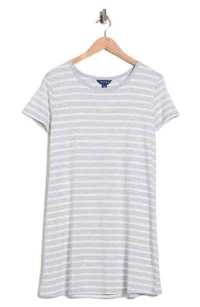 Nautica Longline Sleep Shirt In Multi