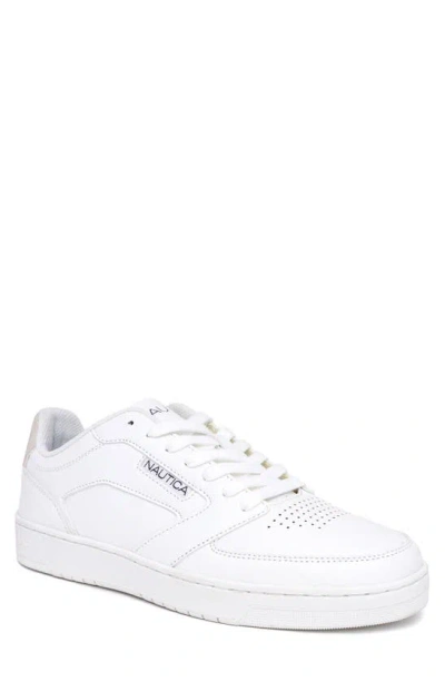 Nautica Low Top Sneaker In White