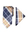 Nautica Lydonia Plaid Tie Hookrider In Orange