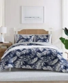 Nautica Marina Leaf Reversible Comforter Set In Multi