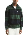Nautica Men's Allover Striped Pullover Sweater In Green
