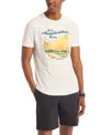 Nautica Men's Always Weekend Short Sleeve Crewneck Graphic T-shirt In Bright White