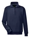 Nautica Men's Anchor Fleece Quarter-zip Sweatshirt In Blue