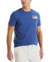 Nautica Men's Beach Vibe Graphic T-shirt In Black