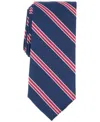 Nautica Bennetti Stripe Tie In Red Stripe