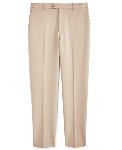 Nautica Men's Big & Tall Modern-fit Performance Stretch Dress Pants In Camel