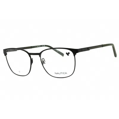 Nautica Men's Black Round Eyeglass Frames N7343