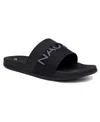 NAUTICA MEN'S BROME POOL SLIP ON SLIDES