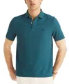 Nautica Men's Classic-fit Performance Deck Polo Shirt In Legion Blue