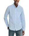 Nautica Men's Classic-fit Gingham Plaid Button-down Shirt In Blue
