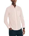 Nautica Men's Classic-fit Gingham Plaid Button-down Shirt In Pink