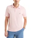 Nautica Men's Classic-fit Moisture-wicking Performance Golf Polo Shirt In Pink