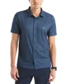 Nautica Men's Classic-fit Moisture-wicking Printed Performance Golf Shirt