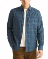 Nautica Mens Plaid Shirt In Delft