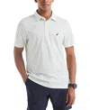 Nautica Men's Classic-fit Seahorse-print Birdseye Interlock Performance Golf Polo Shirt