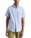 Nautica Mens Short-sleeve Shirt In Blue