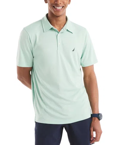 Nautica Men's Classic-fit Performance Polo Shirt In Green