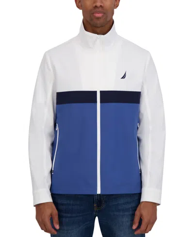 Nautica Men's Color Blocked Transitional Jacket