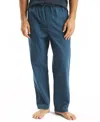 Nautica Men's Crafted Poplin Sleep Pant In Ensign Blue