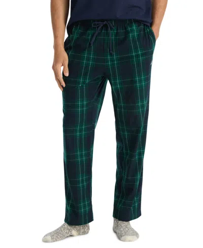 Nautica Men's Fleece Plaid Classic-fit Pajama Pants In Multi