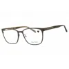 Nautica Men's Grey Rectangular Eyeglass Frames N7346n