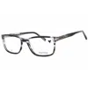 Nautica Men's Grey Rectangular Eyeglass Frames N8177